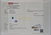 5.08 Carat GRS Certified Green Emerald